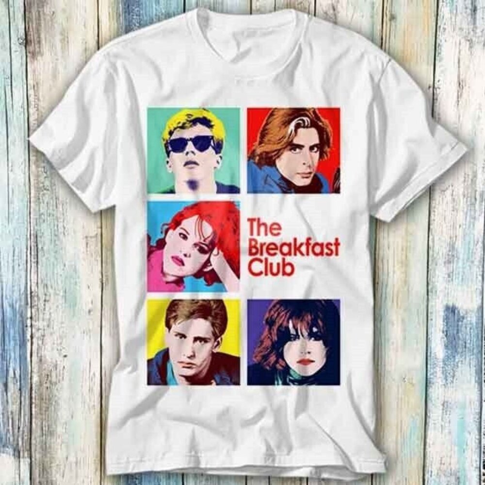 The Breakfast Club 80s Movie Meme Graphic T-Shirt Retro Pop Culture Tee 103